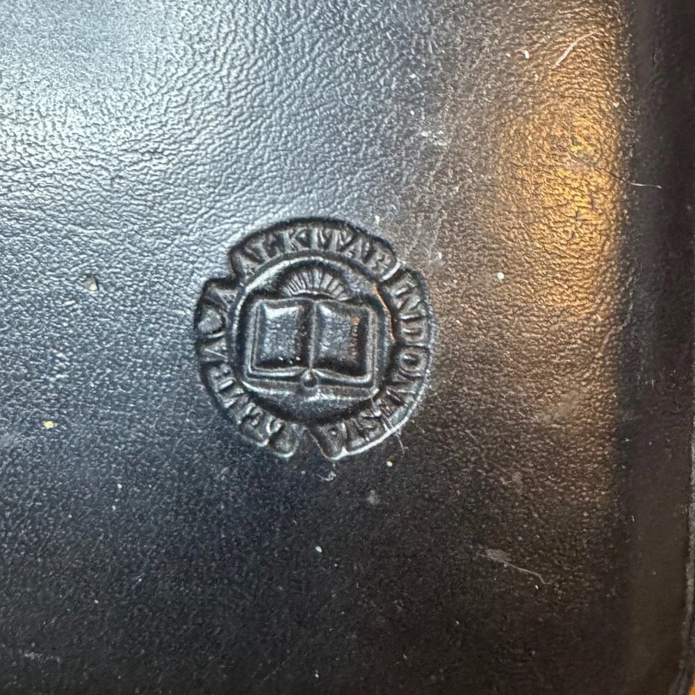 Alkitab Indonesian Bible Kidung Jemaat 1999 Black Zippered Case Silver -READ - Picture 3 of 7